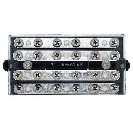 Μπαρα Διακλαδωσης  για rgb Φωτισμο 100a 4 Μπάρες με 6 Βίδες m4