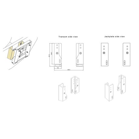 Προεκταση 4” για Μπρακετο Waffalo st