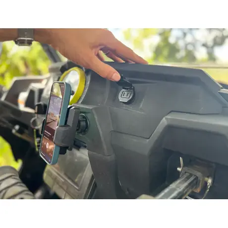 Αδιαβροχη Πριζα Φορτισης Type-c Διπλης Εξοδου