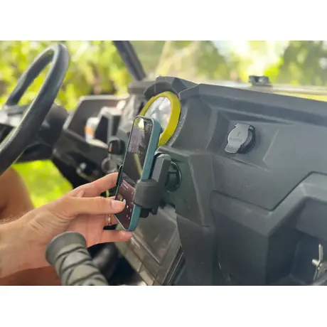 Φορτιστης Κινητου Αδιαβροχος με Πλευρικους Σφικτηρες και Ισχυρο Μαγνητη