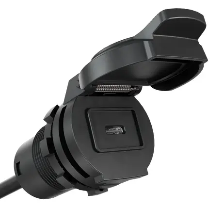 Premium Αδιαβροχη Πριζα Φορτισης Type-c Υψηλης Ισχυος