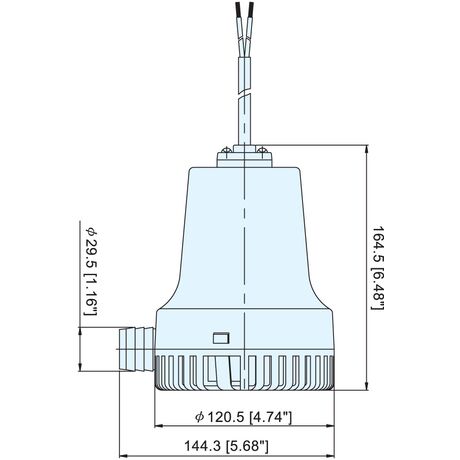 Anτλιaς Σεντινας 1400gph