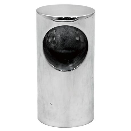 Inox–aisi316 Βαρελακια Καγκελου Κουπαστης Τελείωμα Σωλήνα Τυφλό