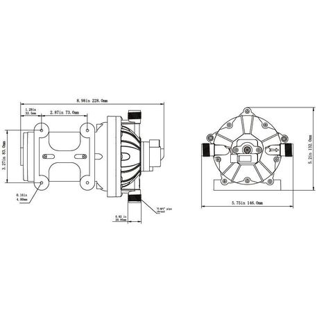 Kit Πλυσιματος Σκαφους 12v