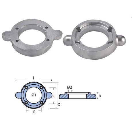 Ανοδιο Μηχανης Yanmar sd 20-30-40-50-60