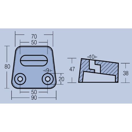 Ανοδιο Volvo Penta S.drive