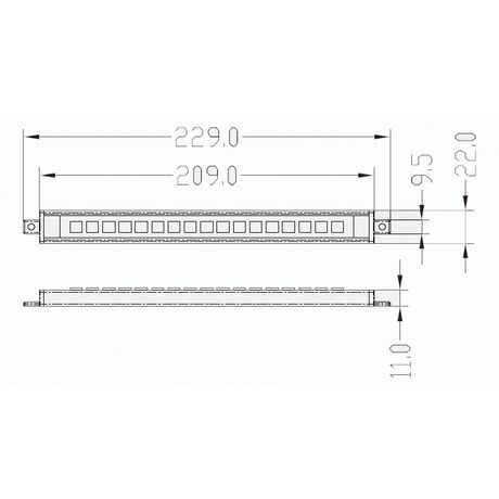 Πλαφονιερα led 12v