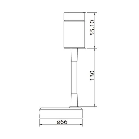 Φωτιστικο Αναγνωσης led με Θυρα Φορτισης usb