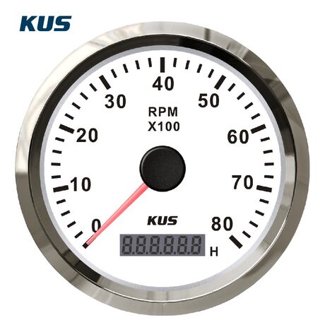 Στροφομετρο 8000rpm Ψηφιακο Ωρομετρο Μαυρο 12/24
