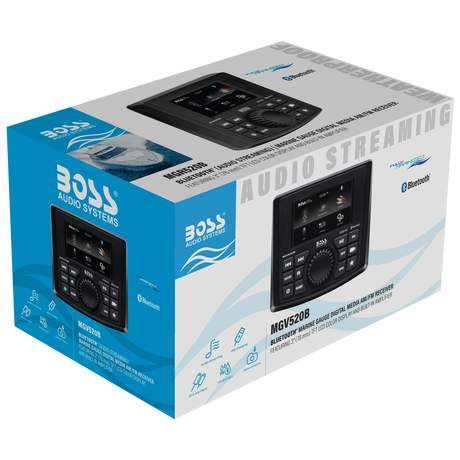 Marine Multimedia Player 4x60w me 3" tft lcd Οθονη Boss