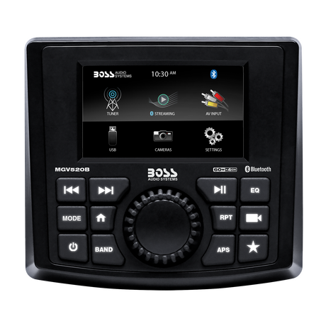 Marine Multimedia Player 4x60w me 3" tft lcd Οθονη Boss