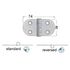 Μεντεσες Inox-Aisi316 Ανεστραμμένος