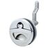 Κλειδαρια Χωνευτη B.t. Inox – Aisi316 Εξαιρετικης Ποιοτητας Στρογγυλη με Κλειδαριά